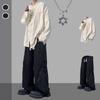 Men's Chinese National Style Long Sleeve Set: Spring/Autumn Pan Buckle Jacket - Versatile Fashion