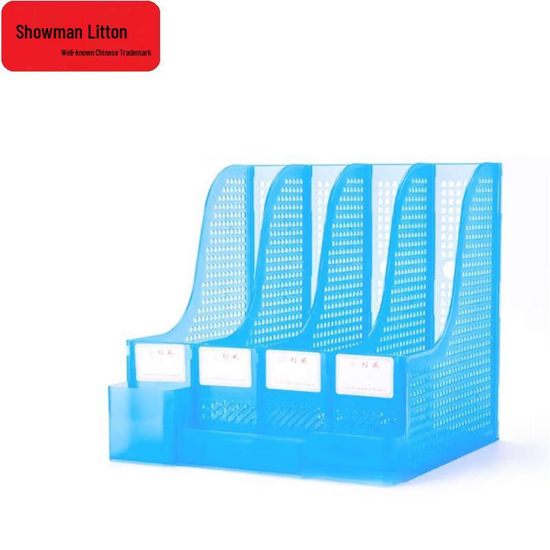 XiouManLiDun 4-in-1 Multi-functional Document Holder with Pen Stand