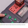 Black Auto Relay Test Equipment LED Screen For Easy Testing Testing Fast Relay Test Device Simply As Shown