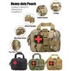 Upgrade Tactical EMT Pouch Rip Away Molle Medical Kit IFAK Tear-Away First Aid Kit Travel Outdoor Hiking Mergency Survival Bag