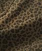 Tonsle Washed Leopard Bermuda Pants Brown