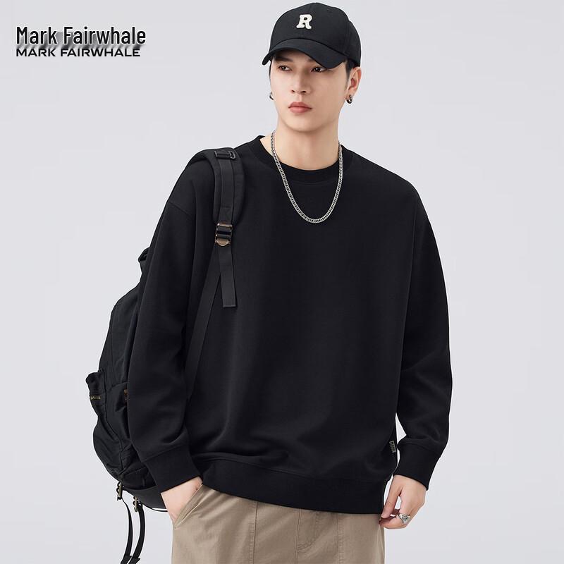 Mark Fairwhale Men's Loose Fit Crewneck Sweatshirt