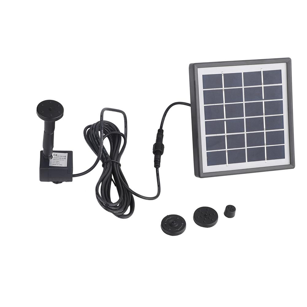 Kit pompă de apă cu energie solară 175L/H debit pompă de fântână pentru baie de păsări grădină curte