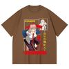 230 g/m² 100% Baumwolle Kettensägenmann V40 Power Print Unisex Schweres Baumwoll-T-Shirt