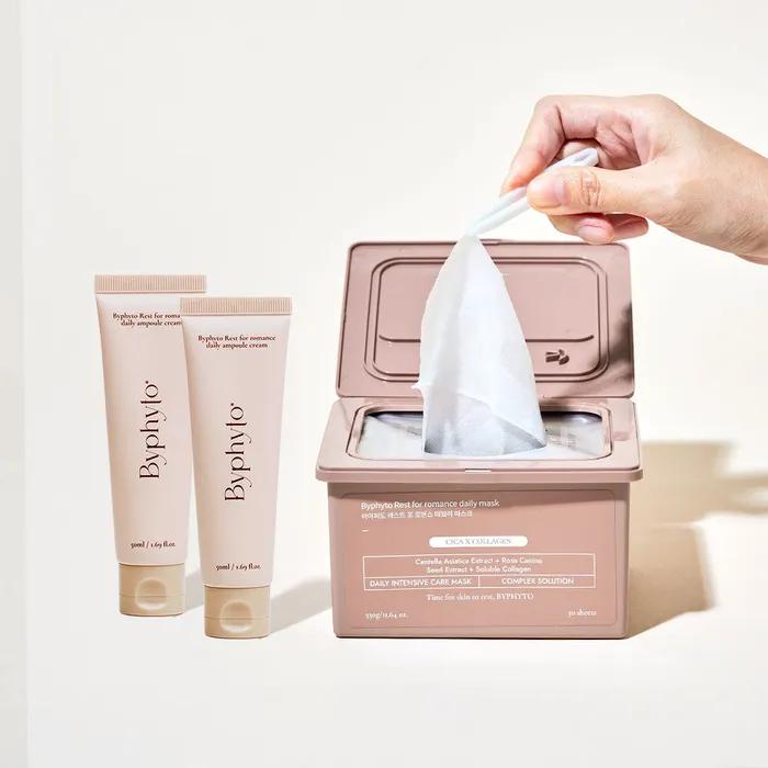 [Byphyto] Byphyto Daily Routine 3-piece set (2 ampoule creams + 1 pull-out mask pack)