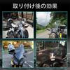 Chelhead Screen Parts Motorcycle Windshield Windbreak Cold Protection Motorcycle Adjustable Front Windscreen Installation Instructions Included