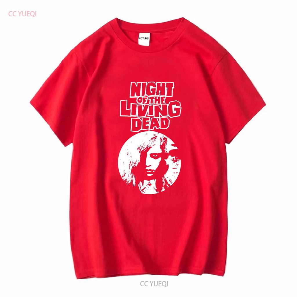 Vintage Night Of The Living Dead Movie T Shirt XLarge vintage Washed Stretched designer clothes Versatile Unisex