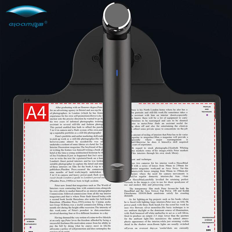 Eloam A4/A3 HD Document Scanner with OCR CN plug (adapter included)