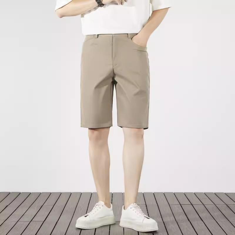 

Boys 2024 Summer Korean Style Slim Fit Casual Shorts 28 светло-коричневого