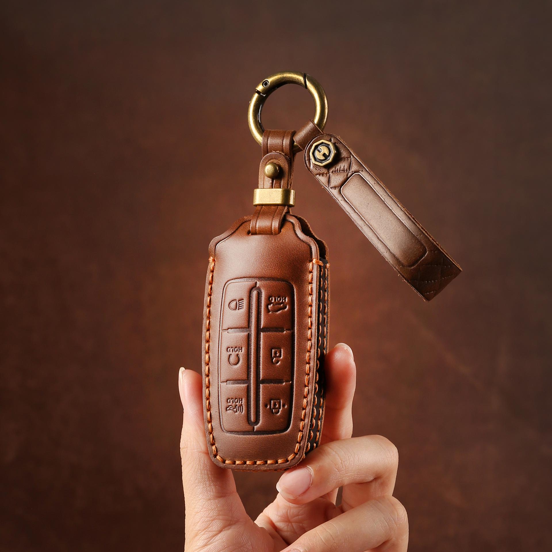 

Genesis GV70/GV80/G90 Luxury Key Cover Shell