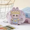 New Cute and Fashionable Labubu Wallet Keychain Cartoon Doll Keybag Earphone Storage Bag 5452 CLE