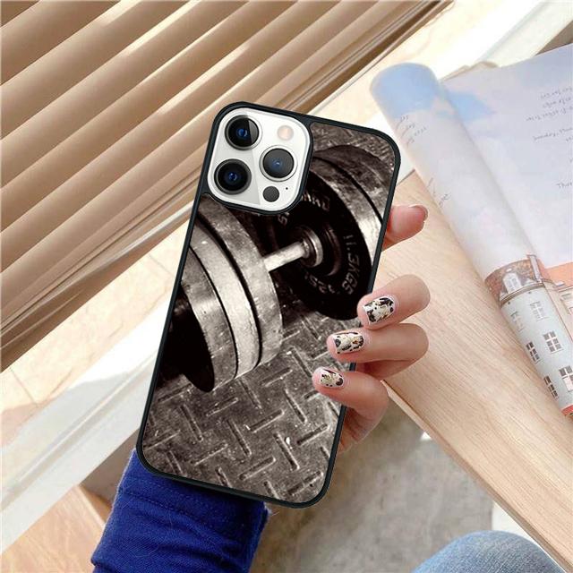 Bodybuilding Gym Fitness Coque Shell For iPhone 17 Air 15 16 14 13 12 Pro Max 11 Pro Max Plus Phone Case Cover