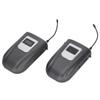 Wireless Lavalier Microphone System Outdoor Radio Condenser Microphone System for Vlog Mobile Phone