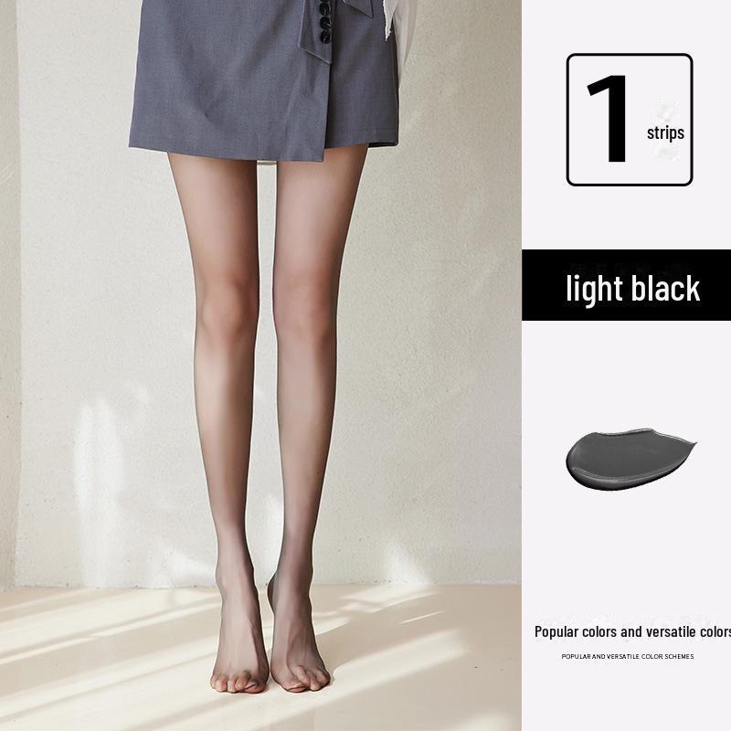 Women's Anti-Snag Flesh-Colored Stockings - Small & Large Sizes for Leg Concealing and Skin Smoothing