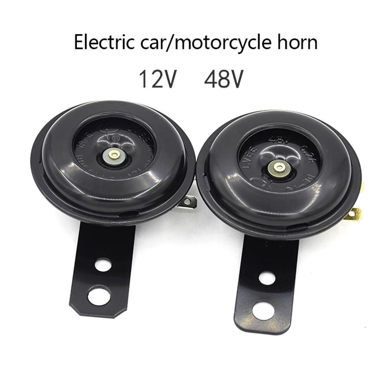 12 48 60 72V Motocicletă Claxon electric Mașină Fluier puternic Difuzor Motor Bicicletă Dirt Pit Bike Scooter Accesorii Claxon electric