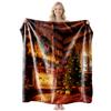 2026 Christmas flannel blanket is universal for all seasons