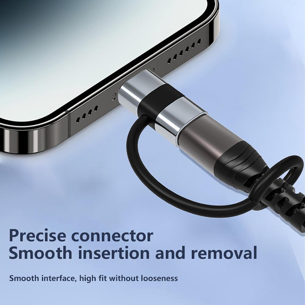 PD30W Dla IOS Żeński Na USB C Męski Konwerter Typ C Na Adapter iPhone Szybkie Ładowanie Adaptador Dla iPhone 15 14 13 Pro Max iPad