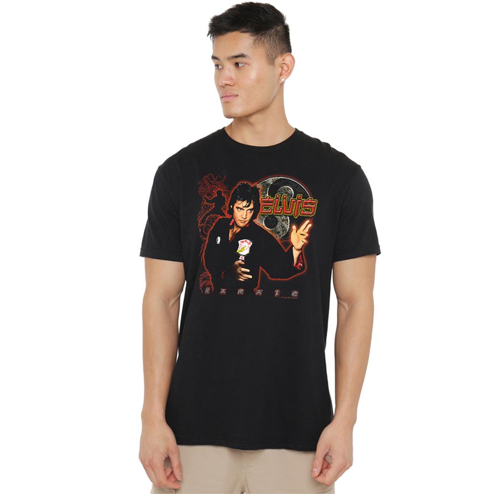 Elvis Presley Unisex Adult Karate T-Shirt