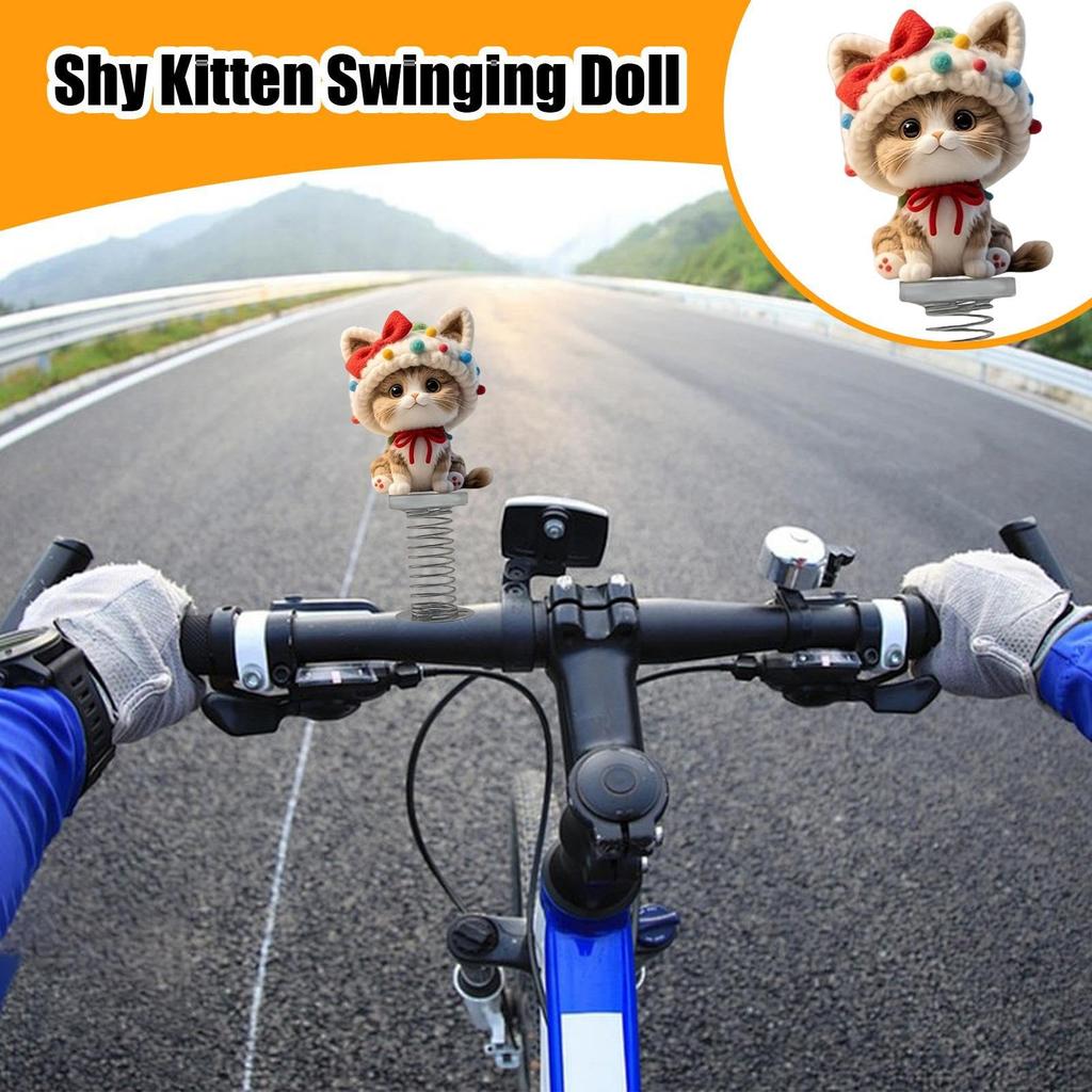 Dashboard Decor | Center Deck Ornament, 2D Acrylic Car Interior Decoration Cat Shaped for Truck RV Desk Bedside