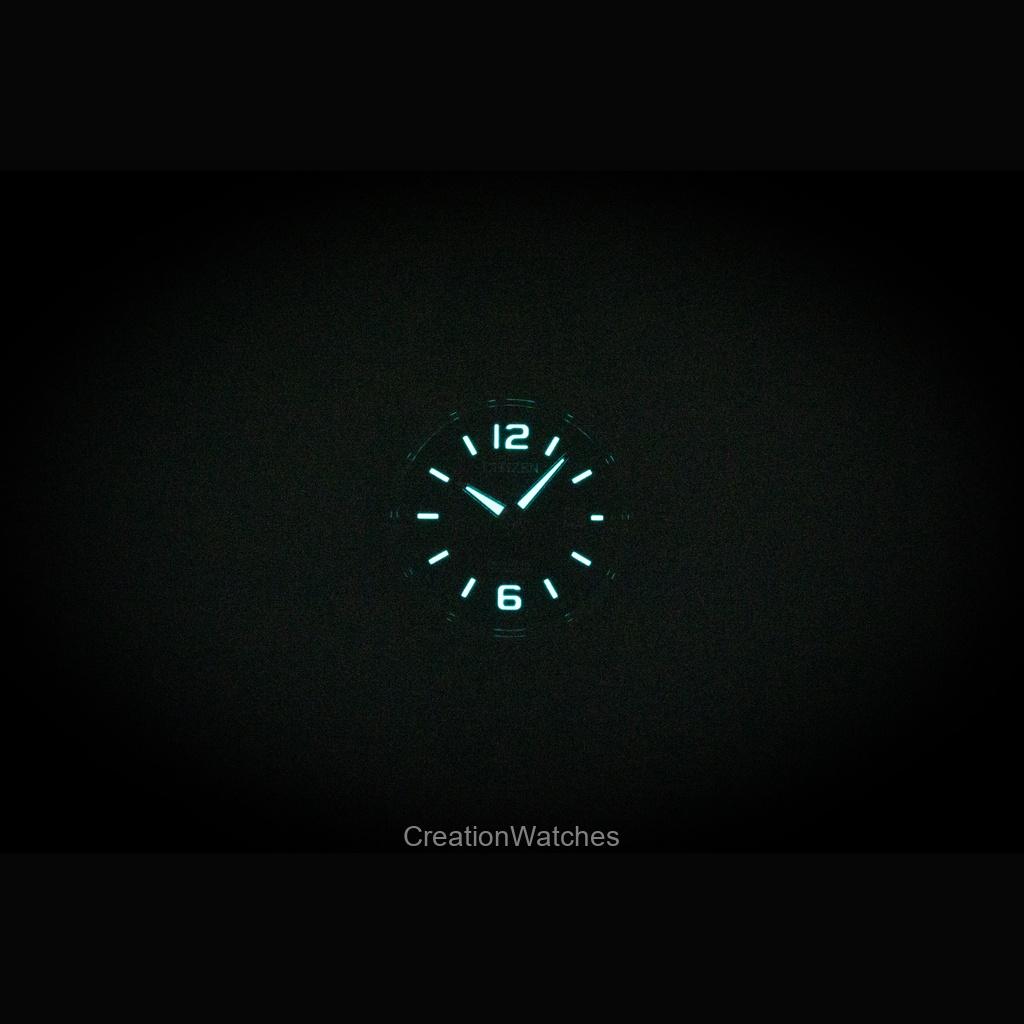 Citizen Super Titanium Black Dial Eco Drive AW1641-81E Men's Watch