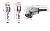 Hexagonal Shaft Socket Adapter Set for Power Tools Degree Rotation 10mm 105 Degree Universal Socket Electric Drill [360 6.35 / & 6.35mm]