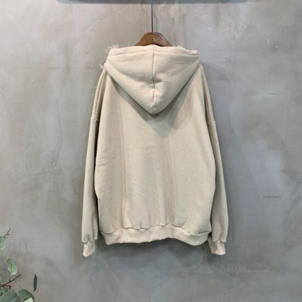 C S In The Room fleeCe patCh letterIng Long Sleeve Hoodie 2Color