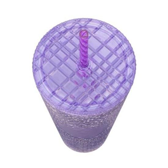 Starbucks SAKURA 2025 Logo Vaso Frío Tumbler Gradiente Azul Nocturno 710ml Morado Marino Botella de Agua Venti