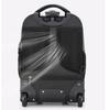Unisex 18 Inch Wheeled Rolling Backpack for Students Travel Durable Luggage Bag