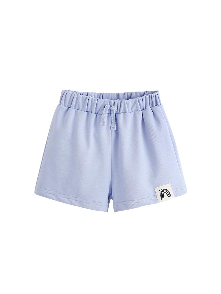 Malwee Girls' Summer Sweatpants: New European/American Style Cute Shorts for Toddlers & Young Girls.