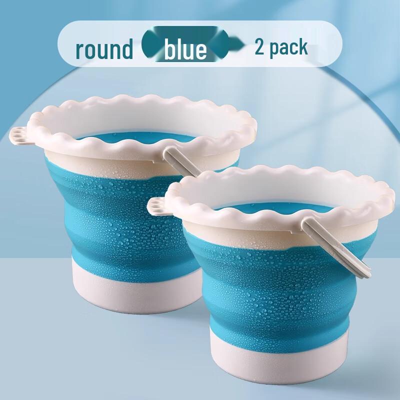 Magritte Foldable Silicone Brush Washing Bucket