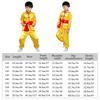 With Belt Kungfu Uniform Long Sleeves Martial Art Uniform Fashion Tai Chi Uniform  Children