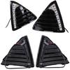 2Pcs/Pair LED Car Lights Front Bumper Daytime Running Lights Waterproof Turn Signal Lamp Fit For Ford Focus 3 MK3 2012 2013 2014