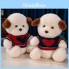 Dressed Teddy Adorable Dog Plush Toy Children Companion Bedtime Gift Soothing