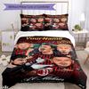 Ac Milan Personalizza il tuo nome Set Biancheria da Letto Copripiumino Traspirante con Federe Decorazione per la Casa Regalo di Compleanno