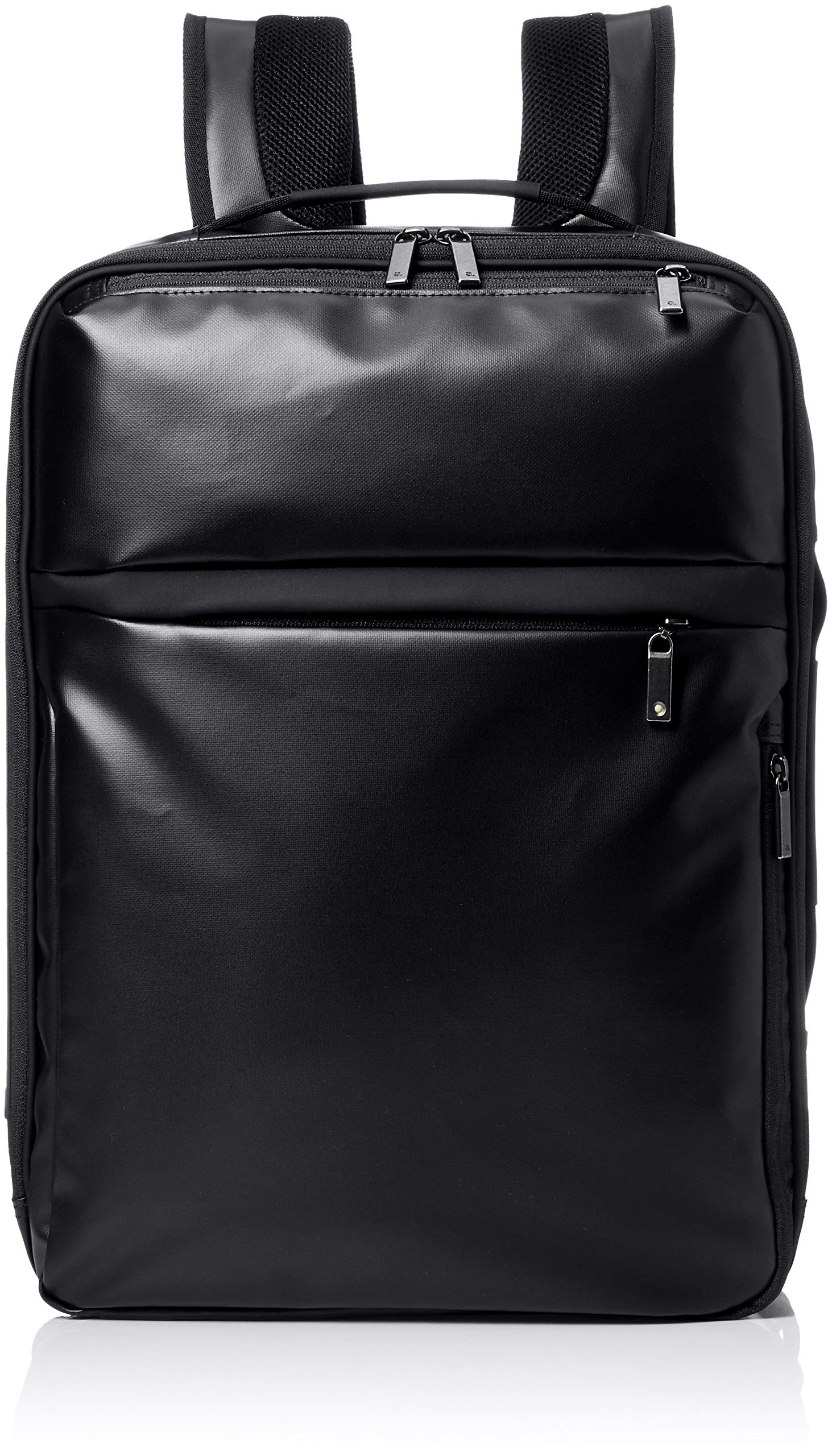 

Ace Gene Gadgetable WR Business Backpack, Holds a 15.6-inch PC, Water-Repellent, Compatible with B4 Sizes, 15 Liters, Slim Design, Men s, Black