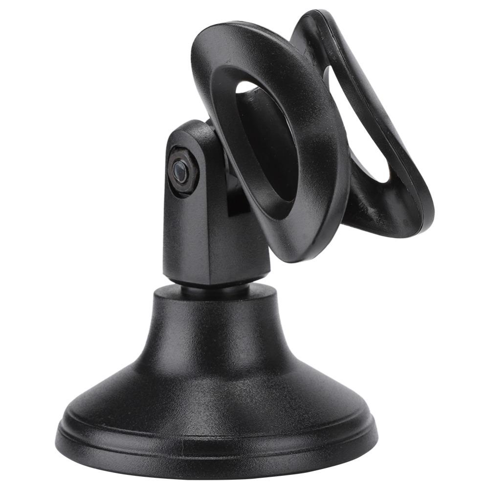 Adjustable Desktop Mini Microphone Stand Stable Base Mic Clip Mount  Online Meetings