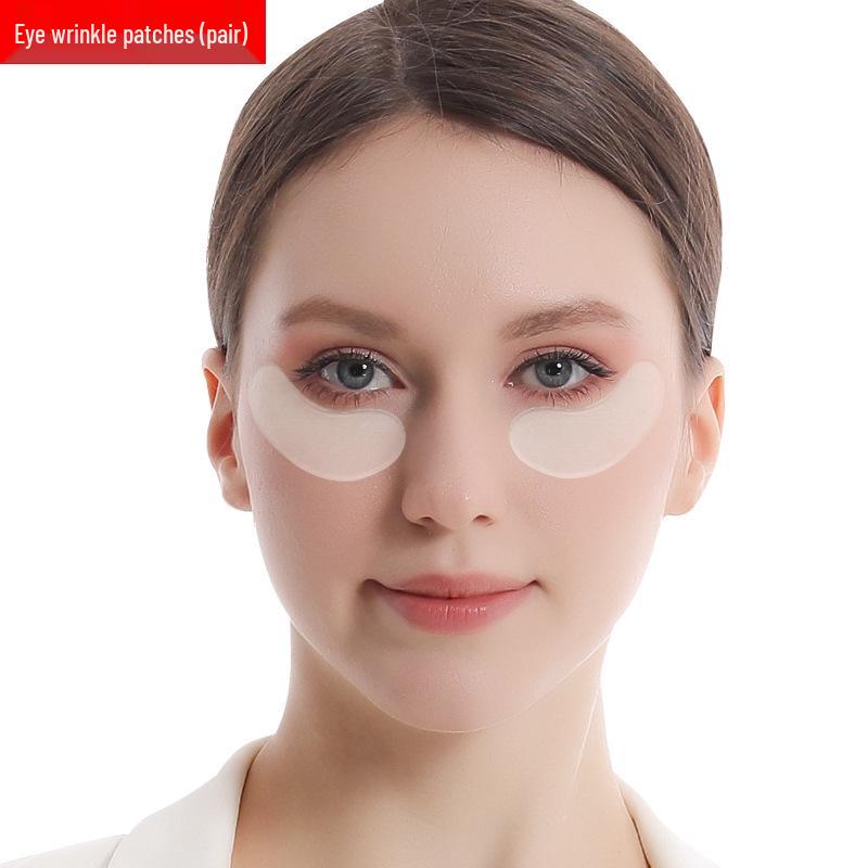 Hydrogel-Gesichtspatches gegen Falten: Zielt auf Stirn-, Glabella- und Nasolabialfalten ab.