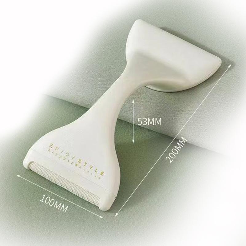 

Премиум-двухсторонняя щетка для удаления катышков и шерсти домашних животных - Ручная бритва для удаления ворса с одежды и ткани - Портативная и эффективная белый