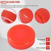 Polyethylene Bottle Jack Pad Protector Adapter Jacking Tool Pinch Weld Side Lifting Disk 20 25 29 37mm Hole 2 - 10t Bottle Jacks