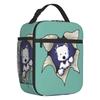 Cute West Highland White Terrier Dog Insulated Lunch Bag Leakproof Westie Puppy Cooler Thermal Lunch Box Office Picnic Travel