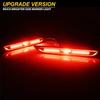 2Pcs Car Rear Red Sidemarker Lamps for Ford Mustang 2015 2016 2017 2018 2019 2020 2021 2022 LED Fender Side Marker Lights