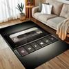1PC Cassette player Print Carpet for Bedroom Living Room Bedside Sofa Floor Mat Modern Home Decor Area Rug Machine Wash