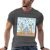 At Home With Twin Leopards Tshirt Soft Lightweight Cotton Tshirt