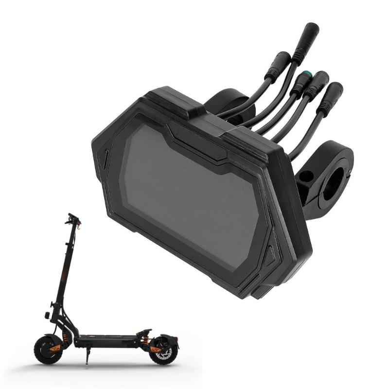 Electric Scooters Dashboards With Real Time Speed Battery Level Odometers Safe Cycling Accessory