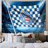 1PC Esporte Clube Bahia Crest Tapestry, Unique Design Tapestry, Wall Decor for Bedroom,Livingroom, Playroom,Heartwarming Fan Holiday Gifts