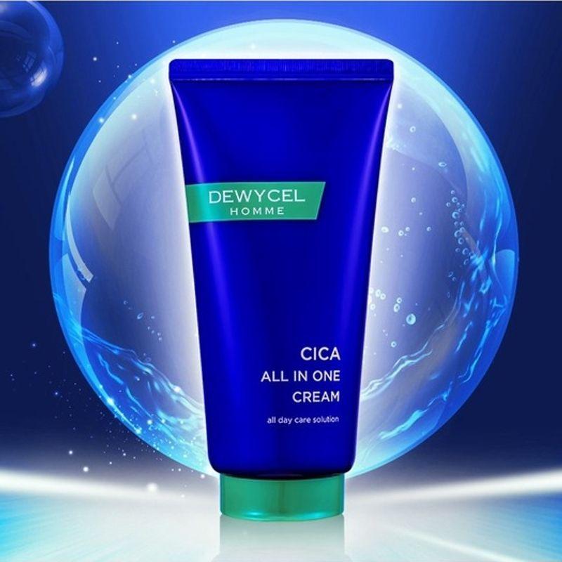 Homme Cica All-in-One Feuchtigkeits-Boost-Creme Große Kapazität 150ml / Beruhigende Feuchtigkeitsspendende All-in-One-Creme für Männer
