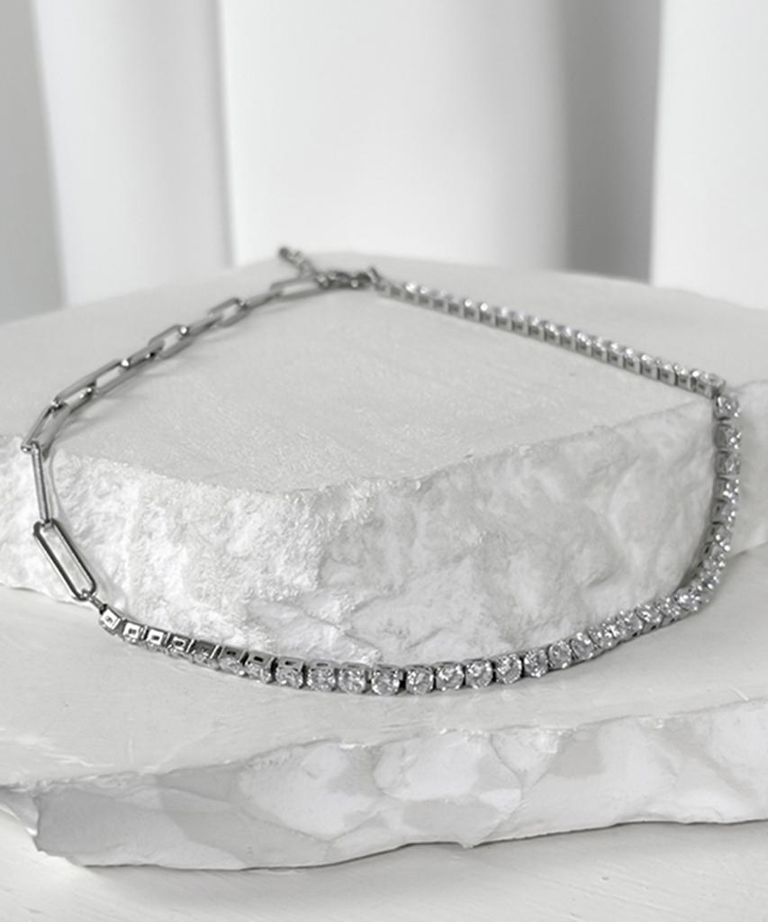 Blessed Bullet Blessed_Ice Block Cube + Chain Necklace
