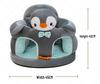 Plush Cartoon Infant Sofa: Anti-Fall Learning Seat for Toddlers