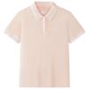 Girls' Sporty Short Sleeve Polo Shirt
