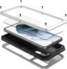 Funda para Samsung S26 S25 Edge S24 S23 S22 Plus S21 S20 Ultra Cubierta de Protección Completa Armadura Resistente a Golpes Funda Metálica de Aluminio